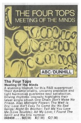 Four Tops, The / Meeting of the Minds / 1974