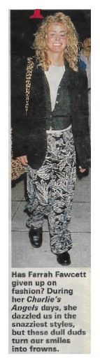 Fawcett, Farrah / Given Up on Fashion? / 1993