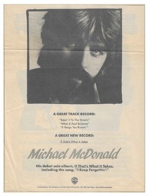 McDonald, Michael / If That's What It Takes / 1982