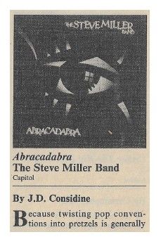Miller, Steve (Band) / Abracadabra / 1982