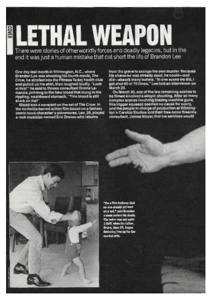 Lee, Brandon--Bruce Lee / Lethal Weapon / 1993