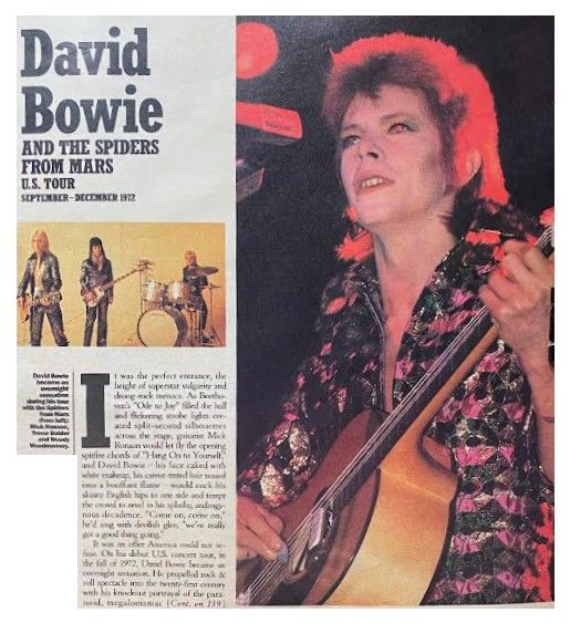 Bowie, David / U.S. Tour September-December 1972
