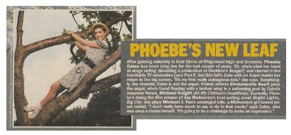 Cates, Phoebe / Phoebe's New Leaf / 1987