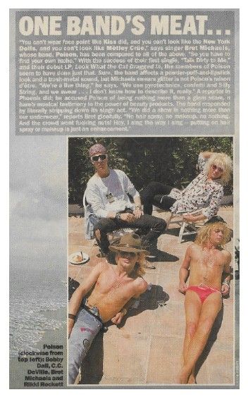 Poison / One Band's Meat... / 1987