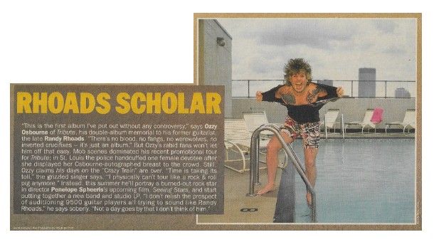 Osbourne, Ozzy / Rhoads Scholar / 1987