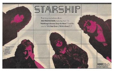 Starship / No Protection / 1987