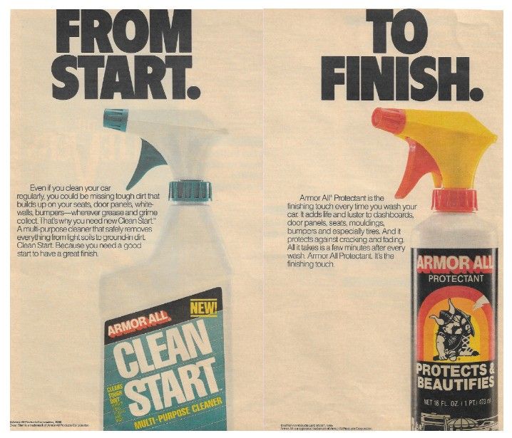 Armor All / From Start. To Finish. / 1986