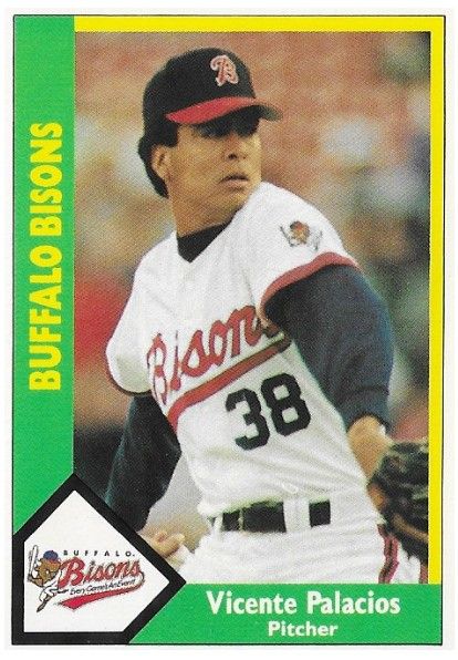 Palacios, Vicente / 1990 Buffalo Bisons / CMC #7