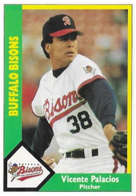 Palacios, Vicente / 1990 Buffalo Bisons / CMC #7