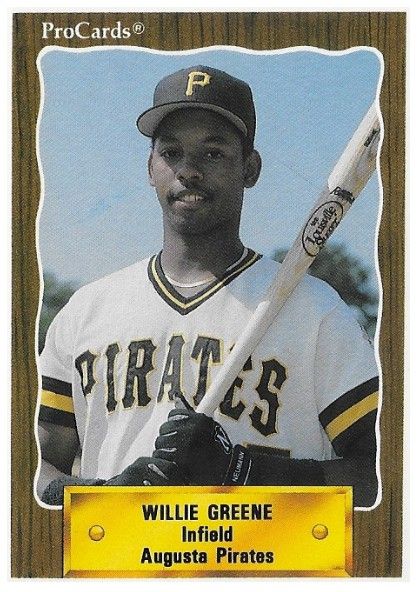 Greene, Willie / 1990 Augusta Pirates / CMC #849