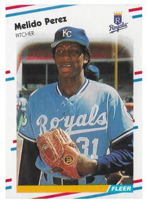 Perez, Melido / 1988 Kansas City Royals / Fleer #265