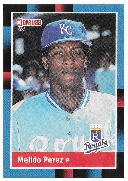 Perez, Melido / 1988 Kansas City Royals / Donruss #589