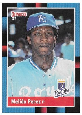 Perez, Melido / 1988 Kansas City Royals / Donruss #589