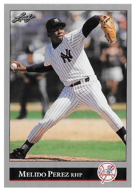 Perez, Melido / 1992 New York Yankees / Leaf #479