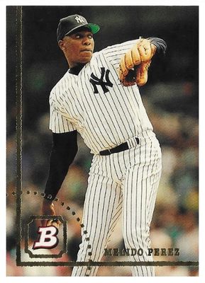 Perez, Melido / 1994 New York Yankees / Bowman #605