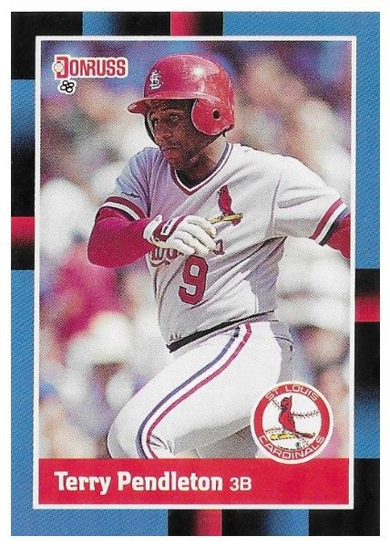 Pendleton, Terry / 1988 St. Louis Cardinals / Donruss #454