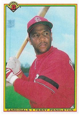 Pendleton, Terry / 1990 St. Louis Cardinals / Bowman #197
