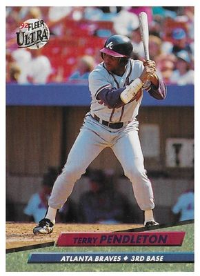 Pendleton, Terry / 1992 Atlanta Braves / Ultra #167