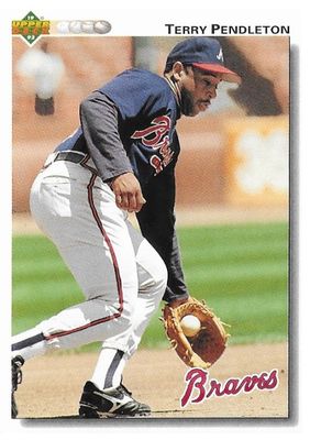 Pendleton, Terry / 1992 Atlanta Braves / Upper Deck #229