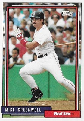 Greenwell, Mike / 1992 Boston Red Sox / Topps #113