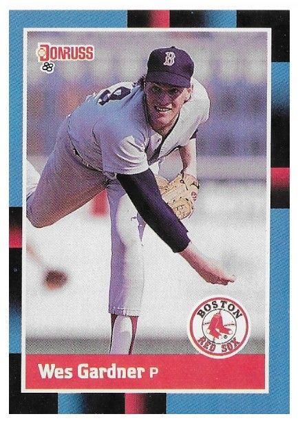 Gardner, Wes / 1988 Boston Red Sox / Donruss #634