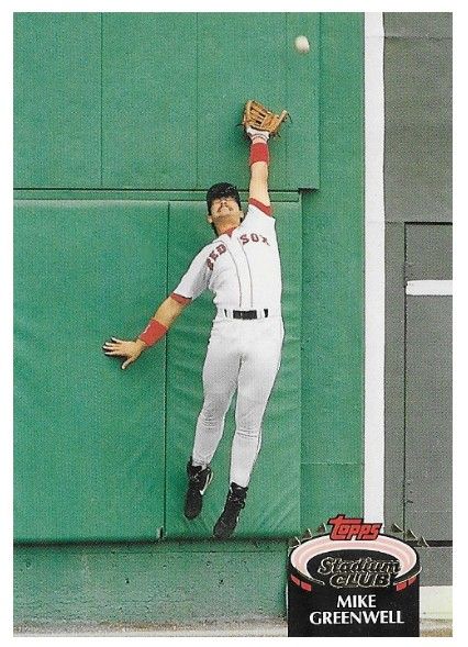 Greenwell, Mike / 1992 Boston Red Sox / Stadium Club #446