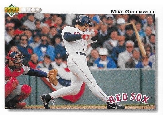 Greenwell, Mike / 1992 Boston Red Sox / Upper Deck #275
