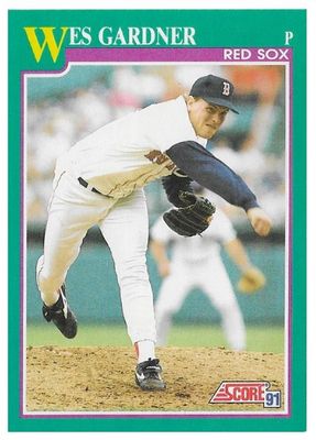 Gardner, Wes / 1991 Boston Red Sox / Score #592