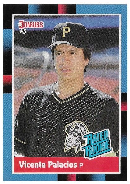 Palacios, Vicente / 1988 Pittsburgh Pirates / Donruss #45
