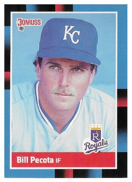 Pecota, Bill / 1988 Kansas City Royals / Donruss #466