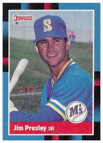 Presley, Jim / 1988 Seattle Mariners / Donruss #366