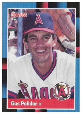 Polidor, Gus / 1988 California Angels / Donruss #356