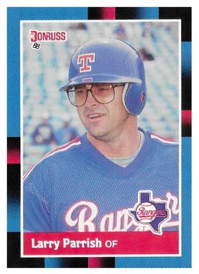 Parrish, Larry / 1988 Texas Rangers / Donruss #347