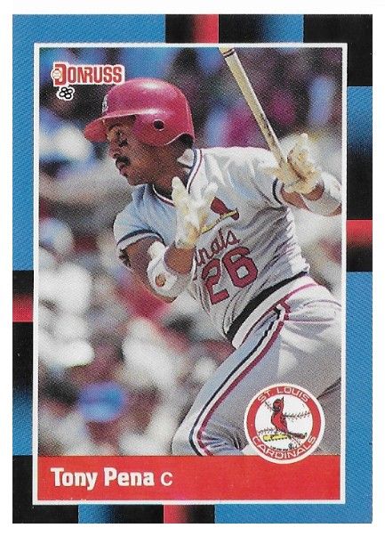 Pena, Tony / 1988 St. Louis Cardinals / Donruss #170