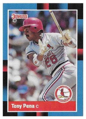 Pena, Tony / 1988 St. Louis Cardinals / Donruss #170