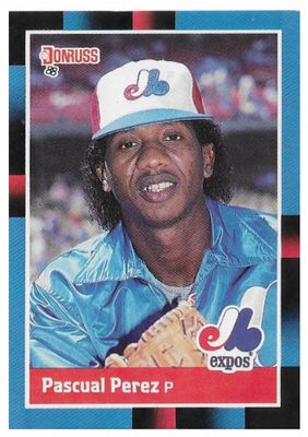 Perez, Pascual / 1988 Montreal Expos / Donruss #591