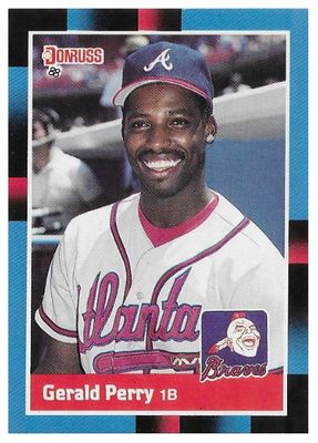 Perry, Gerald / 1988 Atlanta Braves / Donruss #437