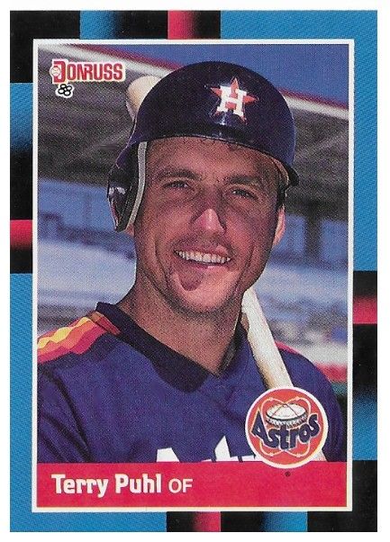 Puhl, Terry / 1988 Houston Astros / Donruss #533