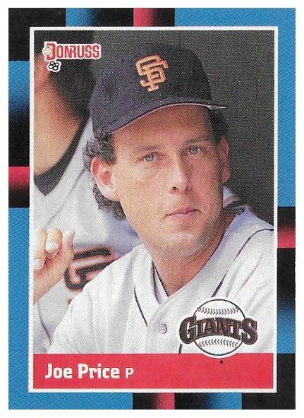 Price, Joe / 1988 San Francisco Giants / Donruss #655