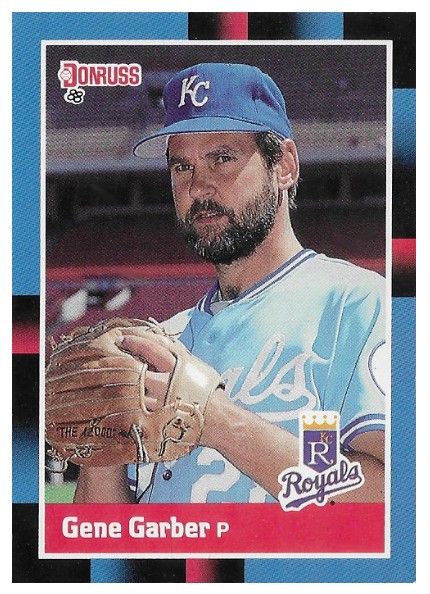 Garber, Gene / 1988 Kansas City Royals / Donruss #618
