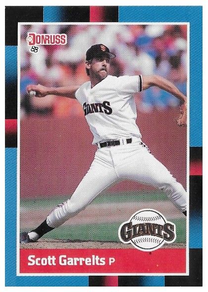 Garrelts, Scott / 1988 San Francisco Giants / Donruss #80