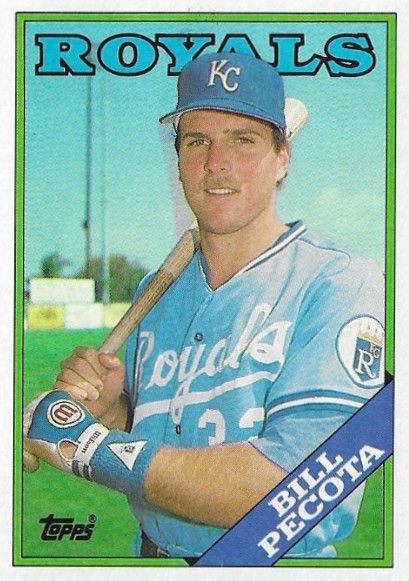 Pecota, Bill / 1988 Kansas City Royals / Topps #433