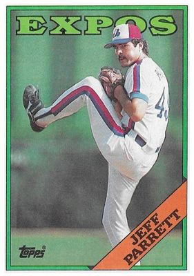 Parrett, Jeff / 1988 Montreal Expos / Topps #588