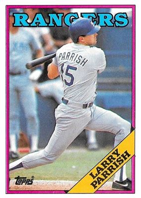 Parrish, Larry / 1988 Texas Rangers / Topps #490