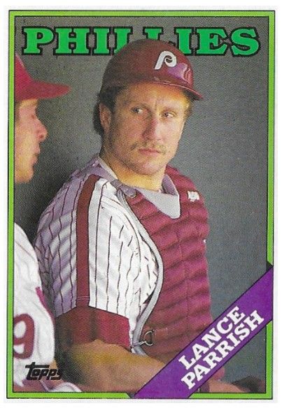 Parrish, Lance / 1988 Philadelphia Phillies / Topps #95