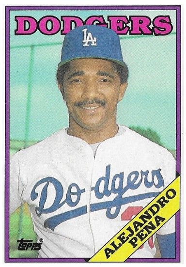 Pena, Alejandro / 1988 Los Angeles Dodgers / Topps #277