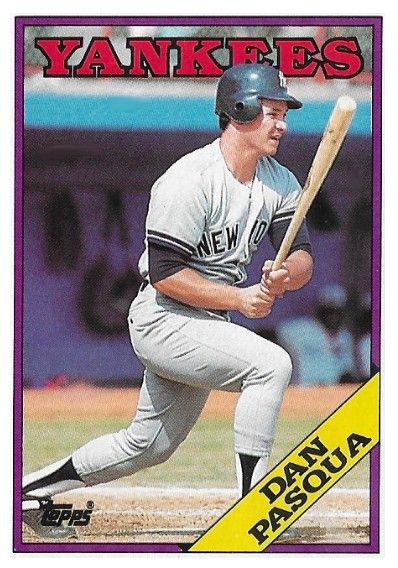 Pasqua, Dan / 1988 New York Yankees / Topps #691