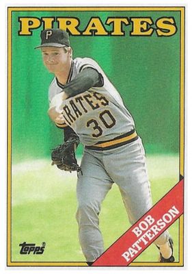 Patterson, Bob / 1988 Pittsburgh Pirates / Topps #522