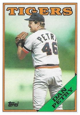 Petry, Dan / 1988 Detroit Tigers / Topps #78