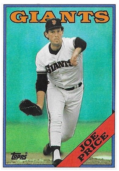 Price, Joe / 1988 San Francisco Giants / Topps #786
